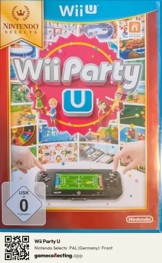 Wii Party U Nintendo Wii U, Germany box front