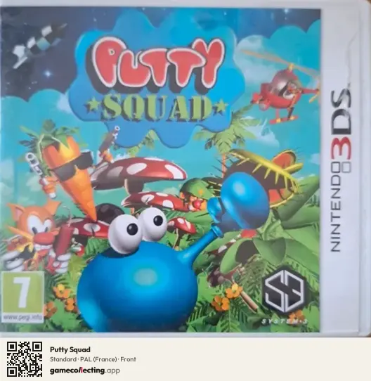 Putty Squad Nintendo 3DS, France box front