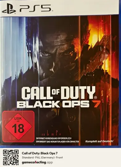 Call of Duty: Black Ops 7 PlayStation 5, Germany box front