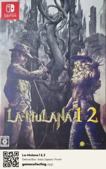 La-Mulana 1 & 2 Nintendo Switch, Asia box front