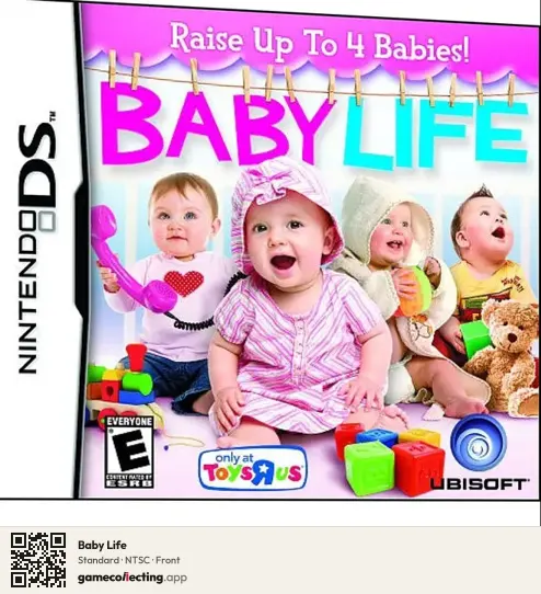 Baby Life Nintendo DS, NTSC box front