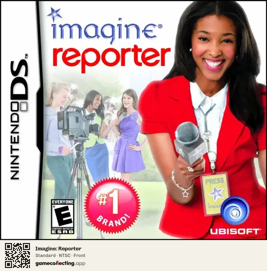 Imagine: Reporter Nintendo DS, NTSC box front
