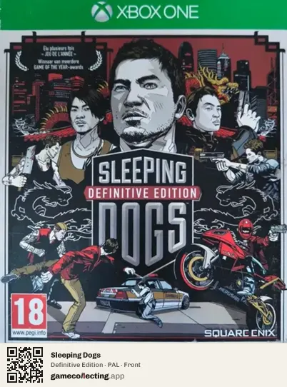 Sleeping Dogs Xbox One, PAL box front