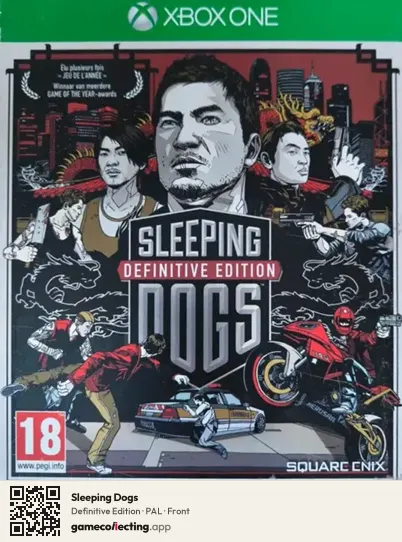 Sleeping Dogs Xbox One, PAL box front