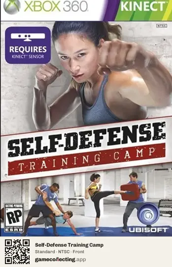 Self-Defense Training Camp Xbox 360, NTSC box front