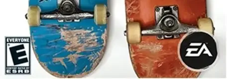 Skate It, the ESRB box on its front