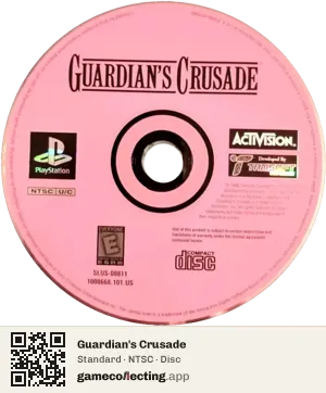 Guardian's Crusade PlayStation, NTSC disc