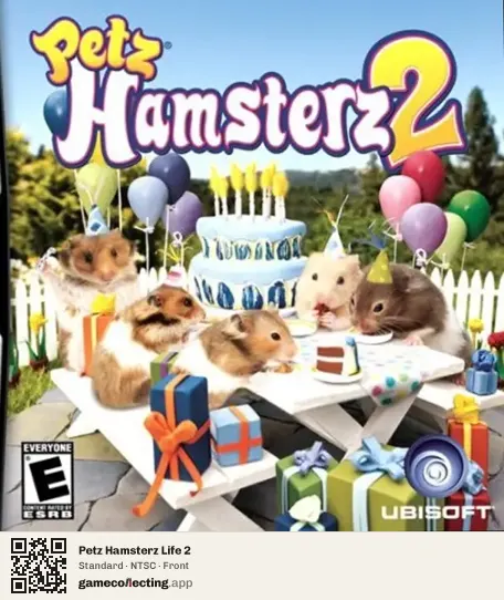 Petz Hamsterz Life 2 Nintendo DS, NTSC box front