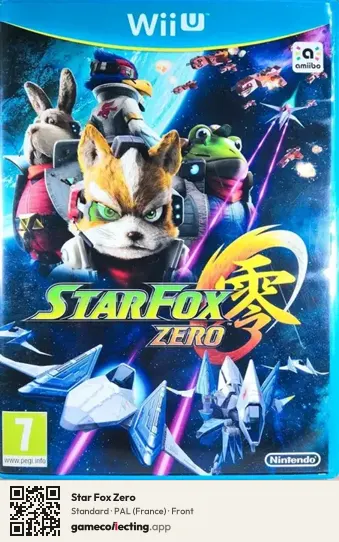 Star Fox Zero Nintendo Wii U, France box front