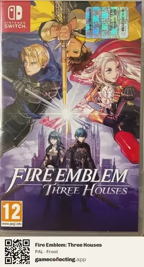 Fire Emblem: Three Houses Nintendo Switch, PAL box front