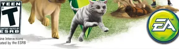 The Sims 3: Pets, the ESRB box on its front