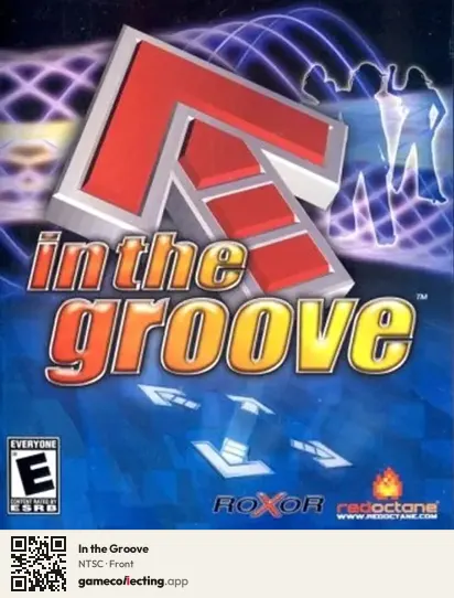In the Groove PlayStation 2, NTSC box front