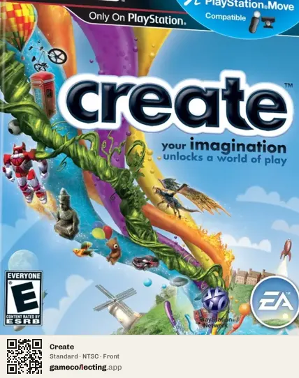 Create PlayStation 3, NTSC box front