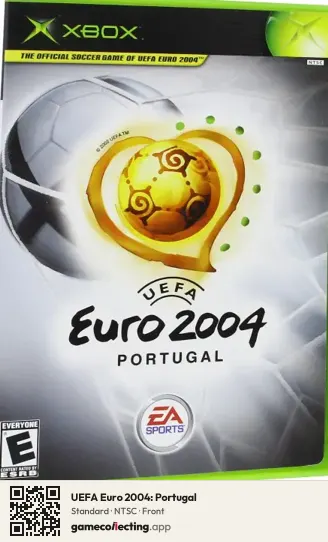 UEFA Euro 2004: Portugal Xbox, NTSC box front