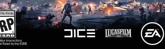 Star Wars Battlefront II, the ESRB box on its front