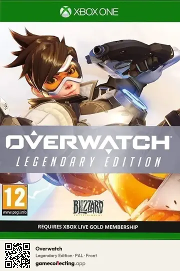 Overwatch Xbox One, PAL box front
