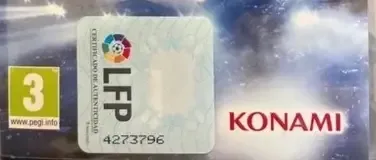 Pro Evolution Soccer 2014, the PEGI square on its front