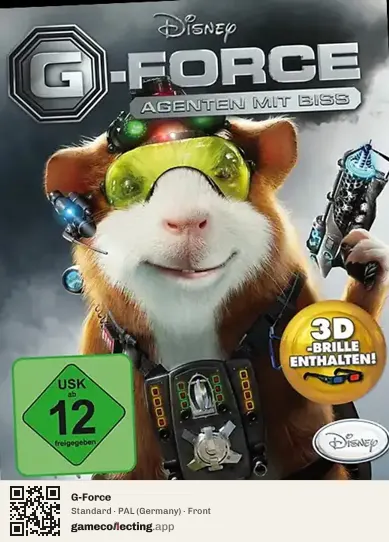 G-Force PlayStation 3, Germany box front