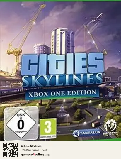 Cities: Skylines Xbox One, Germany box front