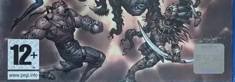 McFarlane's Evil Prophecy, the PEGI square on its front