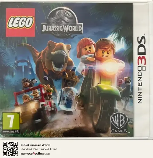 LEGO Jurassic World Nintendo 3DS, France box front
