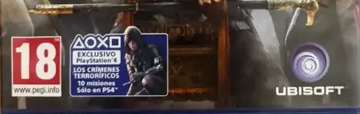 Assassin's Creed Syndicate, the USK square on its front