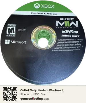 Call of Duty: Modern Warfare II Xbox Series X, NTSC disc