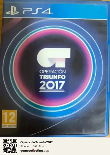 Operación Triunfo 2017 PlayStation 4, PAL box front