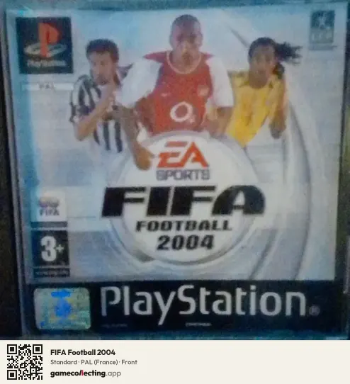 FIFA Football 2004 PlayStation, France box front