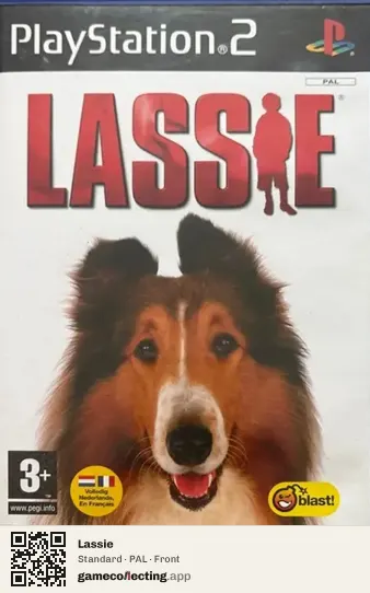 Lassie PlayStation 2, PAL box front