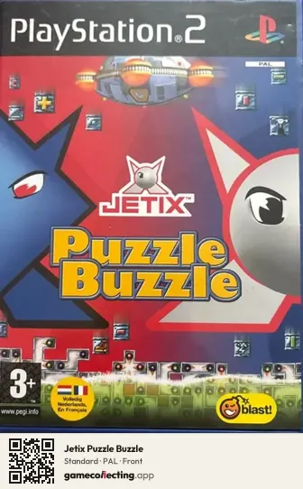 Jetix Puzzle Buzzle PlayStation 2, PAL box front