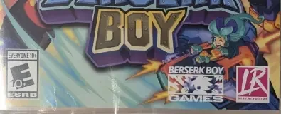 Berserk Boy, the ESRB box on its front
