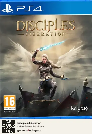 Disciples: Liberation PlayStation 4, PAL box front