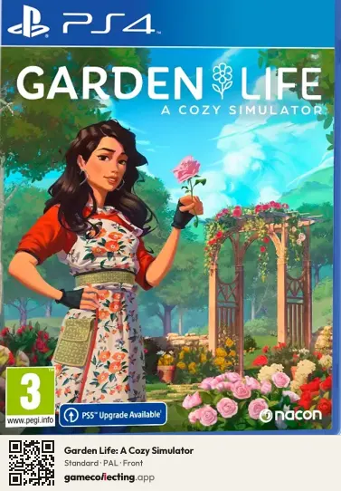 Garden Life: A Cozy Simulator PlayStation 4, PAL box front