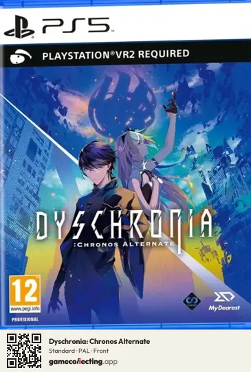 Dyschronia: Chronos Alternate PlayStation 5, PAL box front