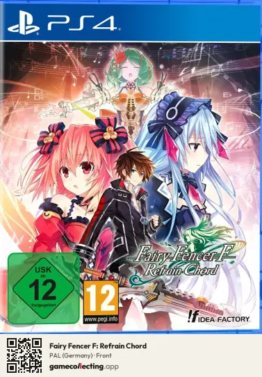 Fairy Fencer F: Refrain Chord PlayStation 4, Germany box front