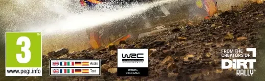 EA Sports WRC, the PEGI square on its front
