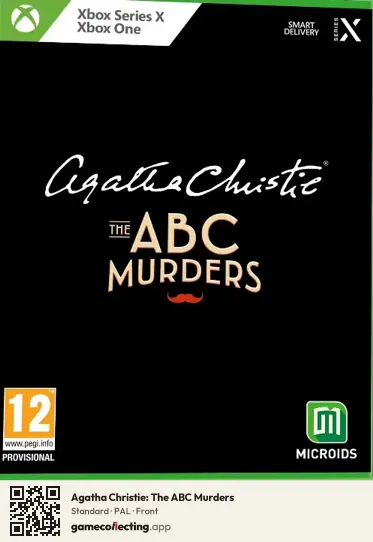 Agatha Christie: The ABC Murders Xbox Series X, PAL box front