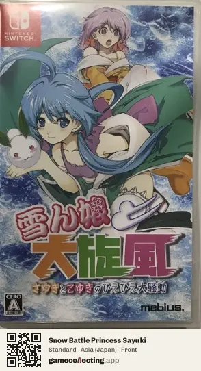 Snow Battle Princess Sayuki Nintendo Switch, Asia box front