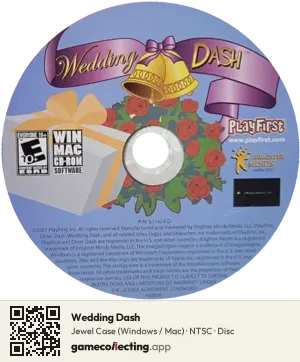 Wedding Dash Computer, NTSC disc