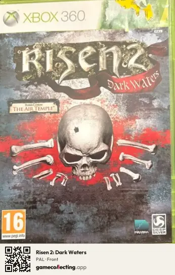 Risen 2: Dark Waters Xbox 360, PAL box front