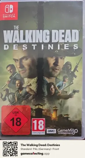 The Walking Dead: Destinies Nintendo Switch, Germany box front