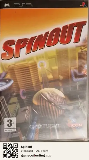Spinout PlayStation Portable, PAL box front