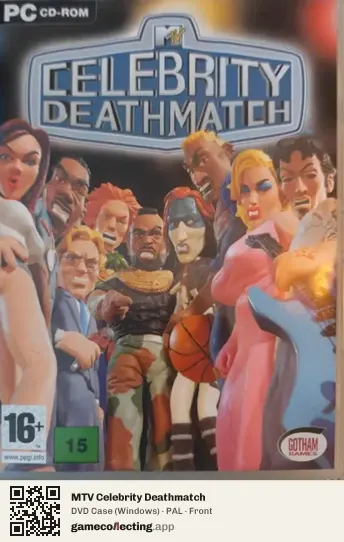 MTV Celebrity Deathmatch Computer, PAL box front
