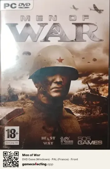 Men of War Computer, France box front