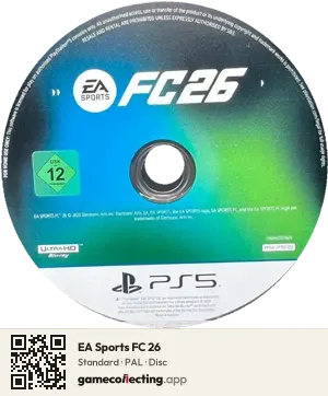 EA Sports FC 26 PlayStation 5, PAL disc