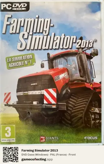 Farming Simulator 2013 Computer, France box front