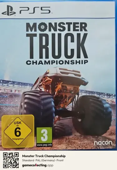Monster Truck Championship PlayStation 5, Germany box front