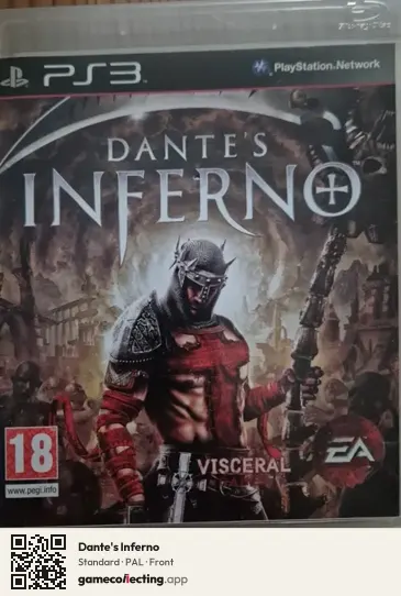 Dante's Inferno PlayStation 3, PAL box front