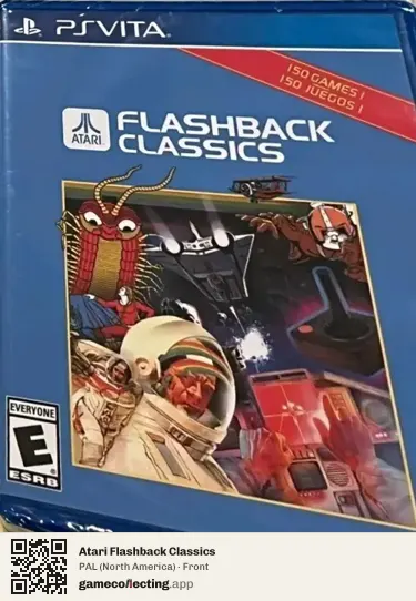 Atari Flashback Classics PlayStation Vita, North America box front